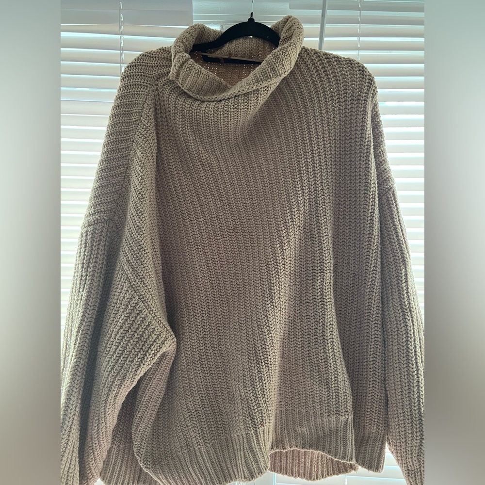 Free People Swim Too Deep Turtleneck Sweater